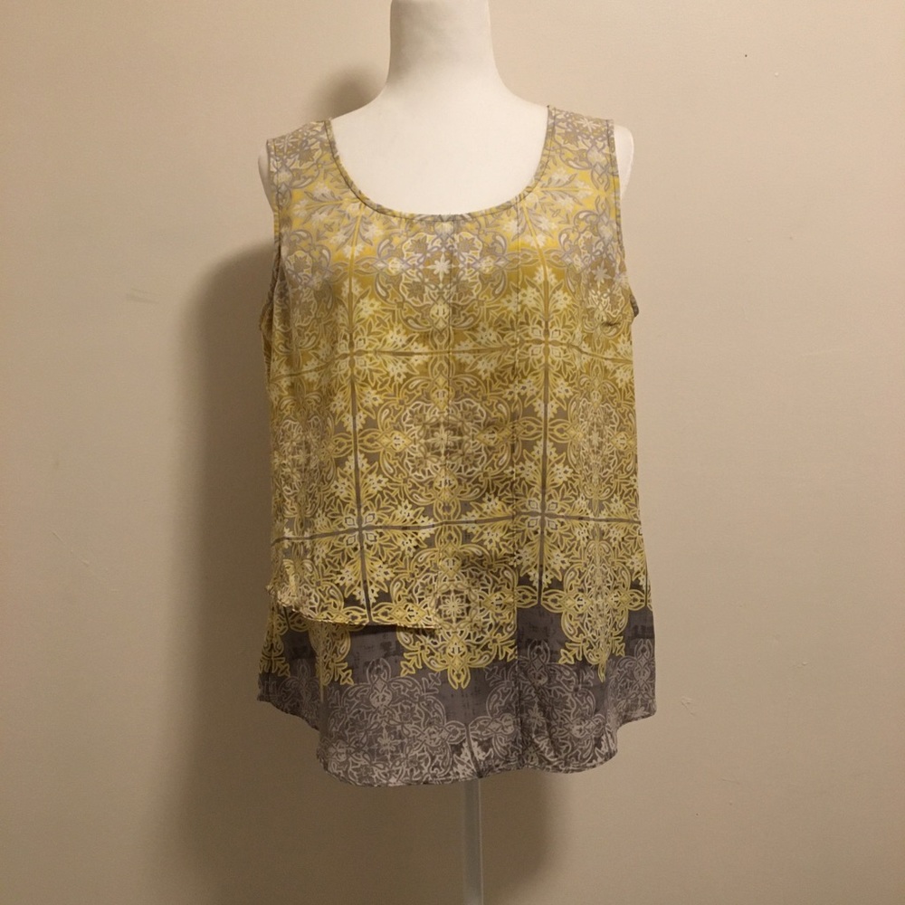 Nic+Zoe sleeveless blouse L